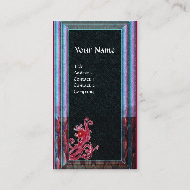 MAGIC BERRIES 6 MONOGRAM BUSINESS CARD (Front)