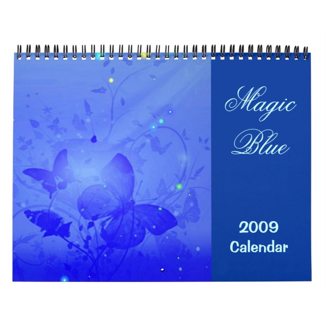 Magic Blue 2009 Calendar (Cover)