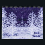 Magic Blue 2010 Calendar<br><div class="desc">12 beautiful image in blue colour effect. Lovely calendar to present at Christmas too :)</div>