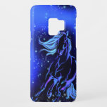 Magic Blue Horse Running At Moonlight Starry Night Case-Mate Samsung Galaxy S9 Case<br><div class="desc">Neon Blue Horse Running At Moonlight Starry Night Magic Animal Drawing - Choose / Add Your Unique Text / Colour - Make Your Special Gift - Resize and move or remove and add elements / image with customisation tool ! - Drawing and Design by MIGNED. You can also transfer my...</div>