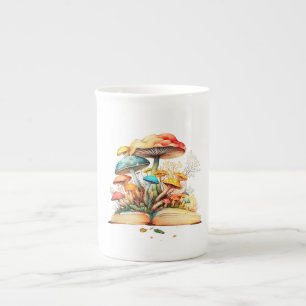 Magic book bone china mug