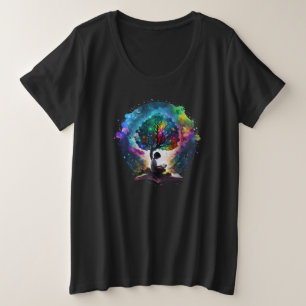 Magic book plus size T-Shirt
