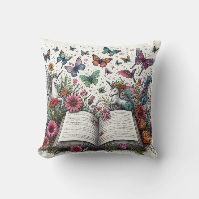 Magic Books Cushion (Front)