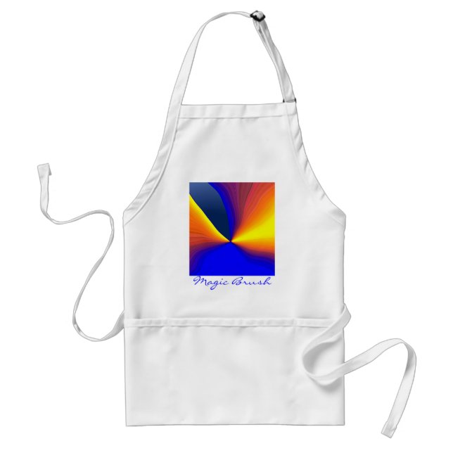 Magic Brush Artistic Gift Apron (Front)