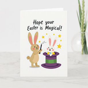 Magic Bunnies Holiday Card