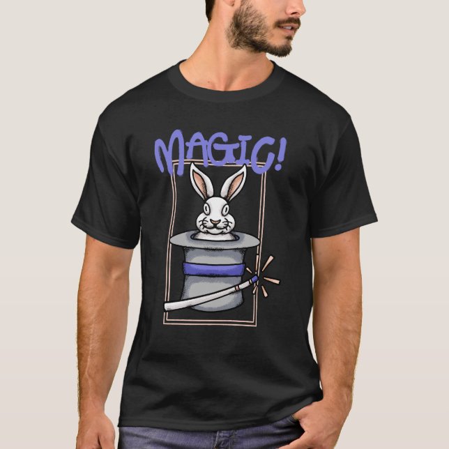 Magic Bunny streetwear T-Shirt (Front)