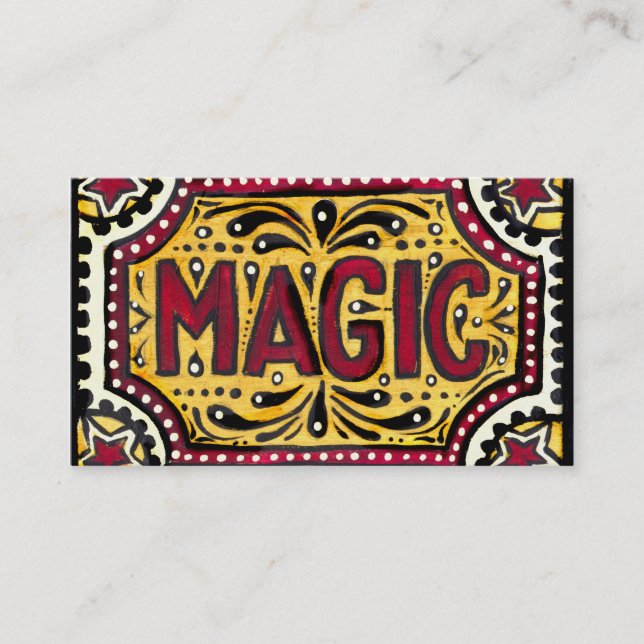 Magic Business Card (Front)