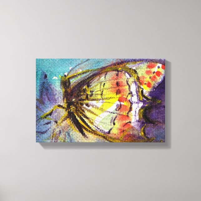 MAGIC BUTTERFLY CANVAS PRINT (Front)