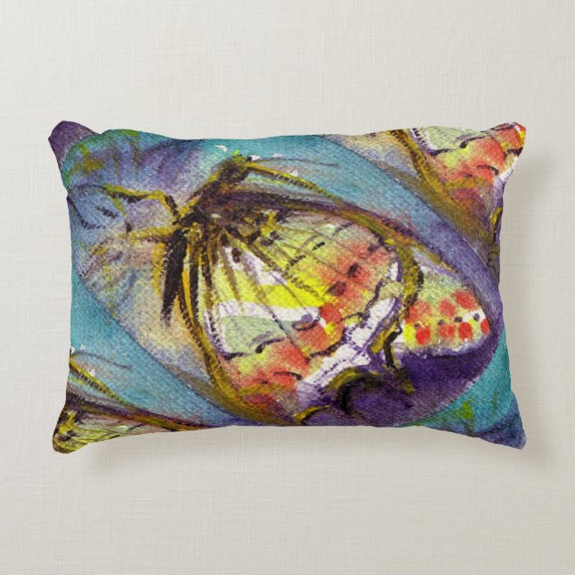 MAGIC BUTTERFLY DECORATIVE CUSHION (Front)