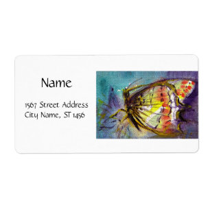 MAGIC BUTTERFLY IN BLUE White