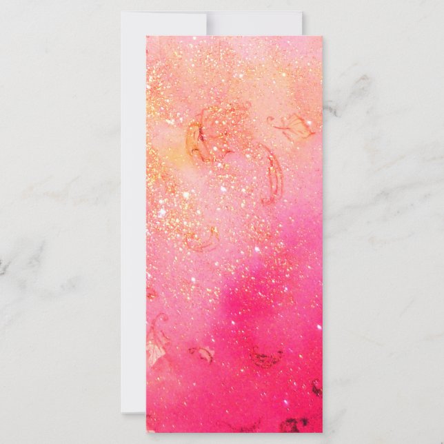 MAGIC BUTTERFLY IN GOLD SPARKLES (Front)