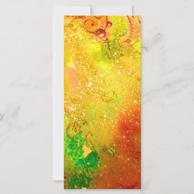 MAGIC BUTTERFLY IN GOLD SPARKLES (Front)