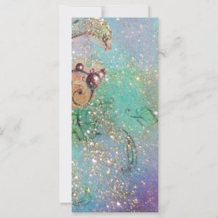 MAGIC BUTTERFLY IN GOLD SPARKLES