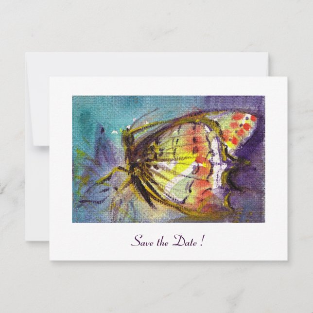 MAGIC BUTTERFLY INVITATION (Front)