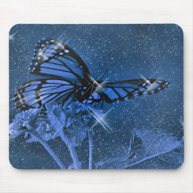 Magic Butterfly Mouse Pad (Front)