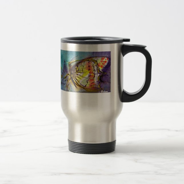 MAGIC BUTTERFLY TRAVEL MUG (Right)