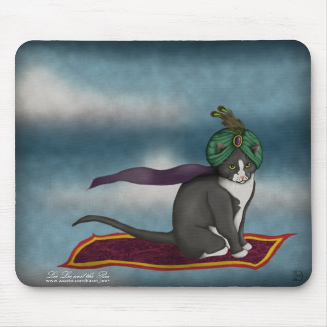 Magic Carpet Cat, mousepad (Front)
