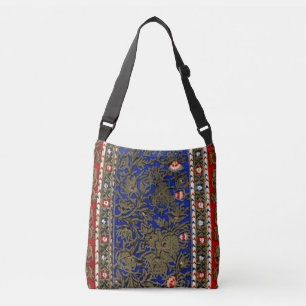 Magic Carpet: East Indian Embroidery Crossbody Bag