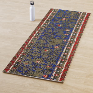 Magic Carpet: East Indian Embroidery  Yoga Mat
