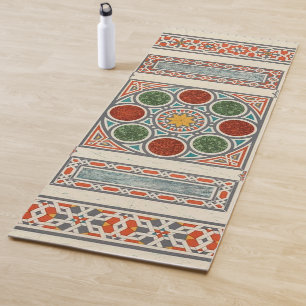 Magic Carpet Ride: Vintage Arabian Pattern Yoga Mat