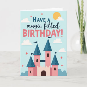 Magic Castle Birthday Card