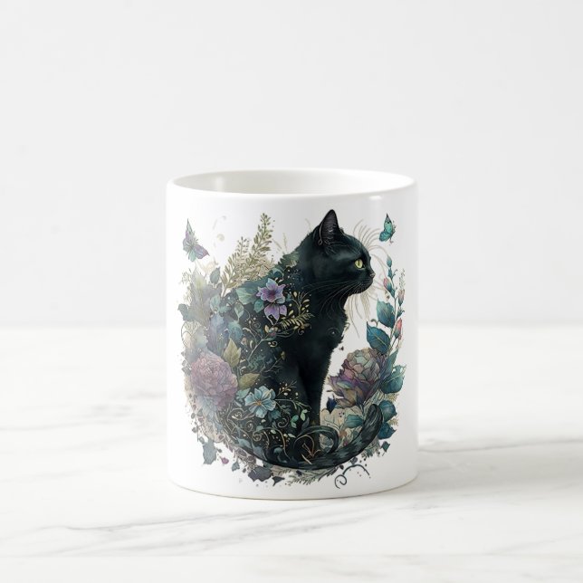 Magic Cat  Coffee Mug (Center)