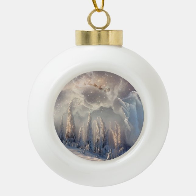 magic christmas tree ornament (Front)