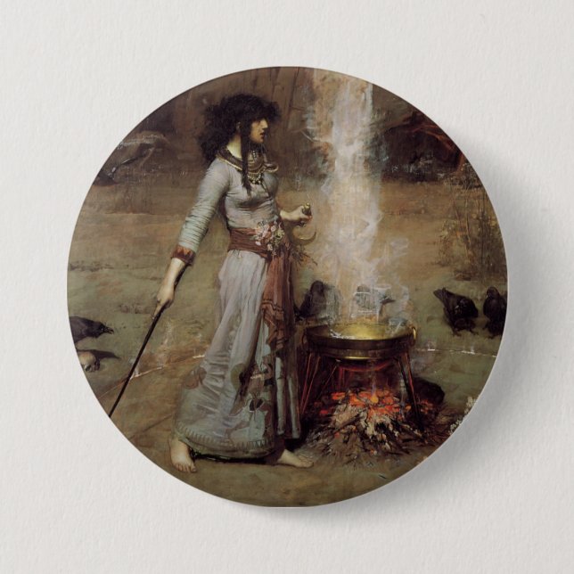 Magic Circle 7.5 Cm Round Badge (Front)