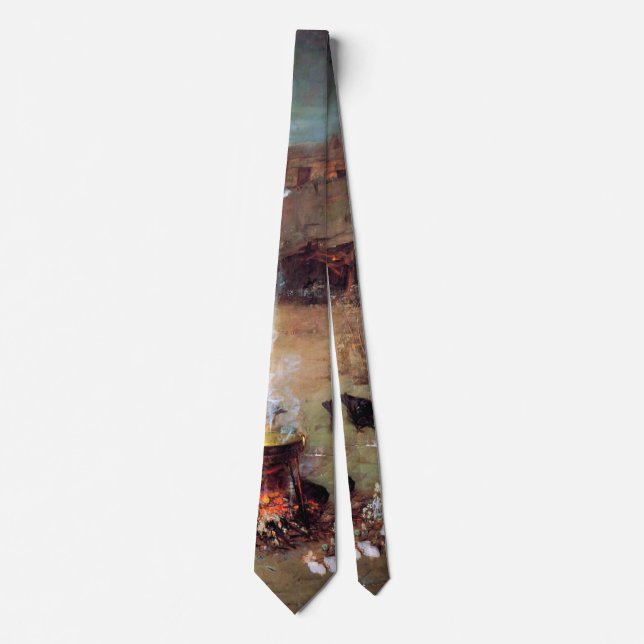 Magic Circle, John William Waterhouse Tie (Front)