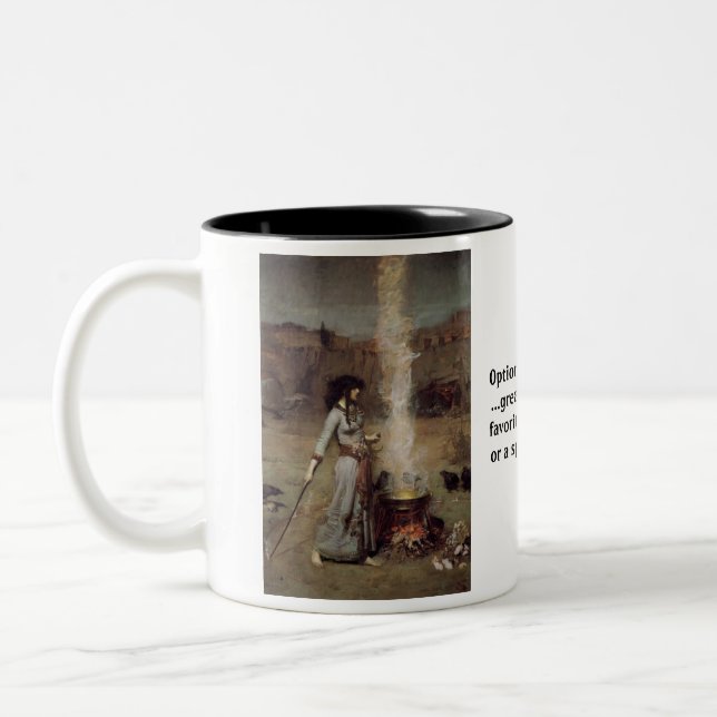 Magic Circle Two-Tone Coffee Mug (Left)