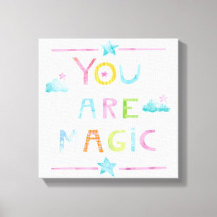 Magic Clouds You are Magic Canvas Print
