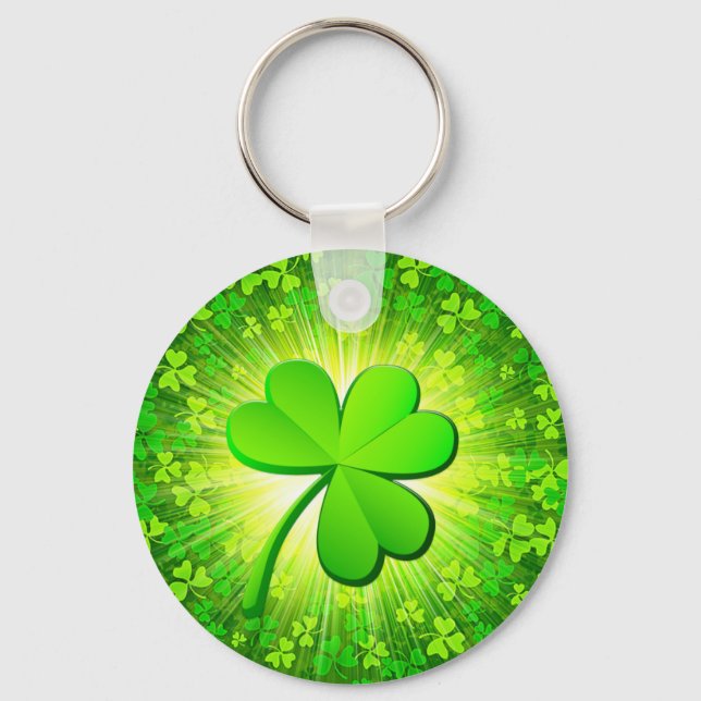 Magic clover key ring (Front)