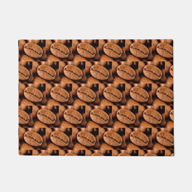 Magic coffee beans  doormat (Front)