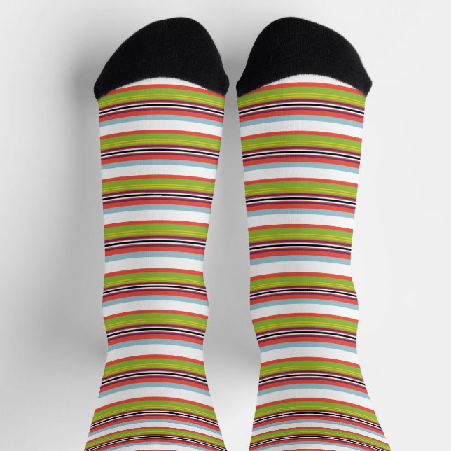 Magic colorful stripes socks (Top)