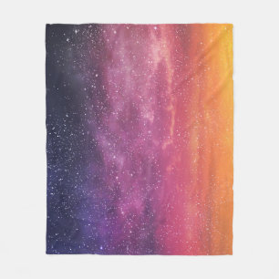 Magic Colour: Enchanting Sky Background. Fleece Blanket