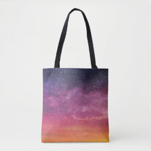 Magic Colour: Enchanting Sky Background. Tote Bag