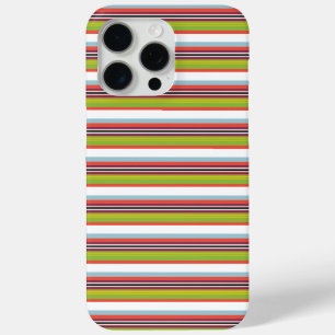 Magic colourful stripes iPhone 15 pro max case