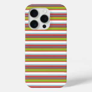 Magic colourful stripes iPhone 15 pro case