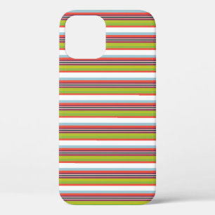 Magic colourful stripes iPhone 12 case