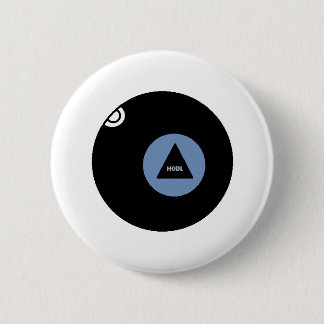 Magic Crypto Ball 6 Cm Round Badge