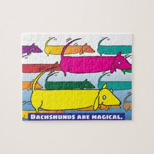 Magic Dachshunds Jigsaw Puzzle