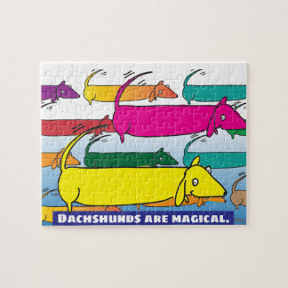 Magic Dachshunds Jigsaw Puzzle