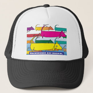 Magic Dachshunds Trucker Hat