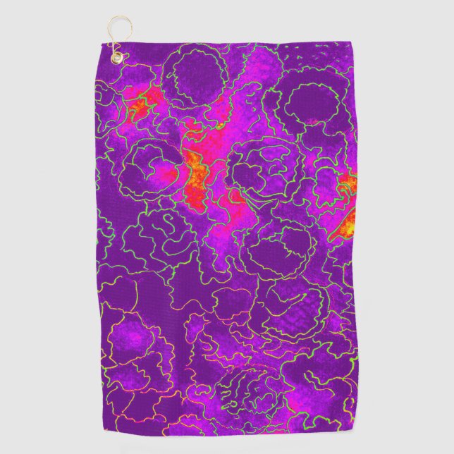 Magic Down  Golf Towel (Front)