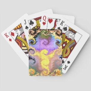 Magic Dragon Abstract King's Playing Cards