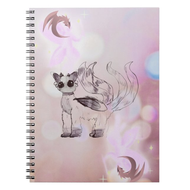Magic Dragon Notebook with Fantastic Cover - Ideal (Front)