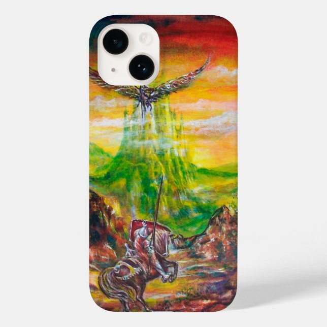 MAGIC DUEL BETWEEN BRADAMANT AND NEGROMANCER Case-Mate iPhone CASE (Back)