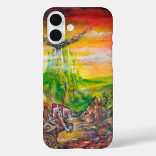 MAGIC DUEL BETWEEN BRADAMANT AND NEGROMANCER iPhone 16 PLUS CASE