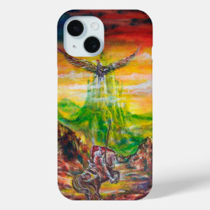 MAGIC DUEL BETWEEN BRADAMANT AND NEGROMANCER iPhone 15 CASE