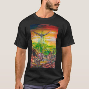 MAGIC DUEL OF BRADAMANT AND NEGROMANCER Fantasy T-Shirt